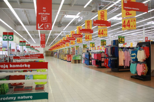Hipermarket; fot. PTWP Niedziela najsłabszym dniem zakupowym w hipermarketach