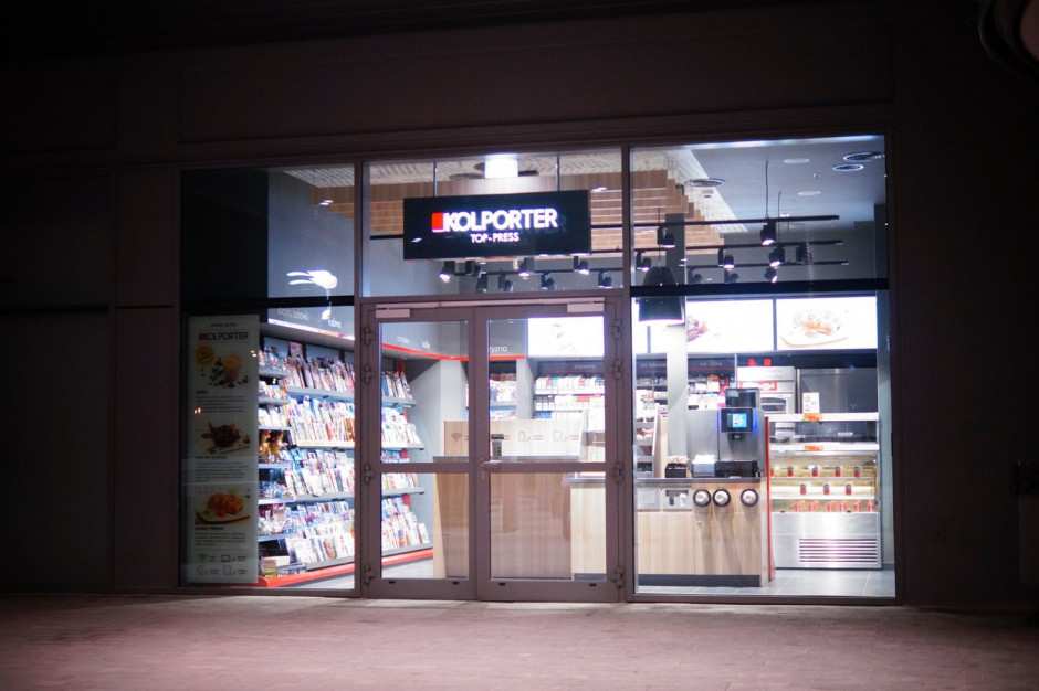 Salon Kolportera; fot. materiały prasowe Kolporter chce otwierać salony prasowe ze strefą bistro Top Presso