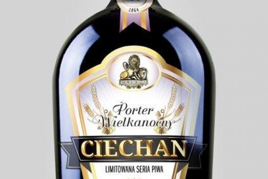 Porter Wielkanocny fot. Browar Ciechan Browar Ciechan wprowadza do sieci Freshmarket piwo Porter Wielkanocny
