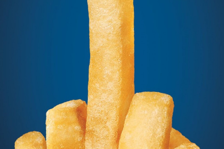 Reklama Burger Kinga symbolem solidarności z Belgią