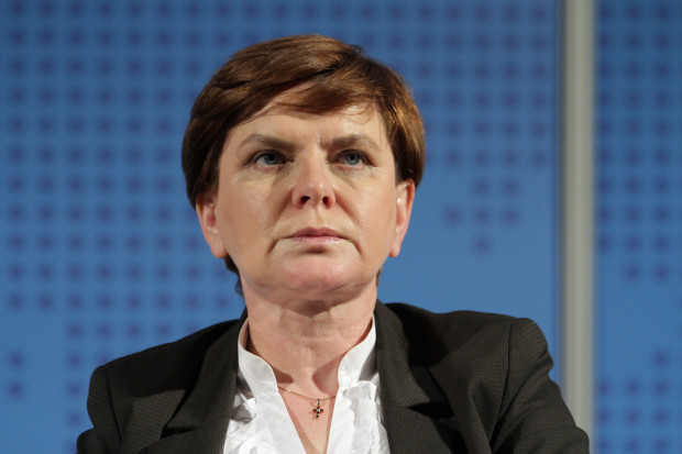 Beata Szydło. Fot. Szymon Jankowski W przyszłym tygodniu MF przedstawi dwie wersje podatku od handlu