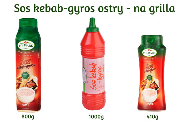 Kebab gyros ostry