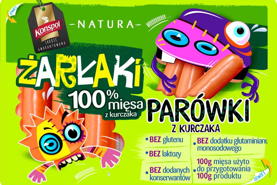 fot. materiały prasowe Konspol Konspol wprowadza nową linię produktów dla dzieci