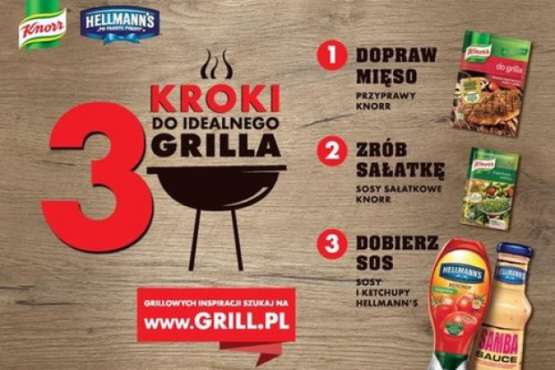 fot. materiały prasowe Knorr Knorr i Hellmann’s: Wspólna akcja promocyjna na sezon grillowy