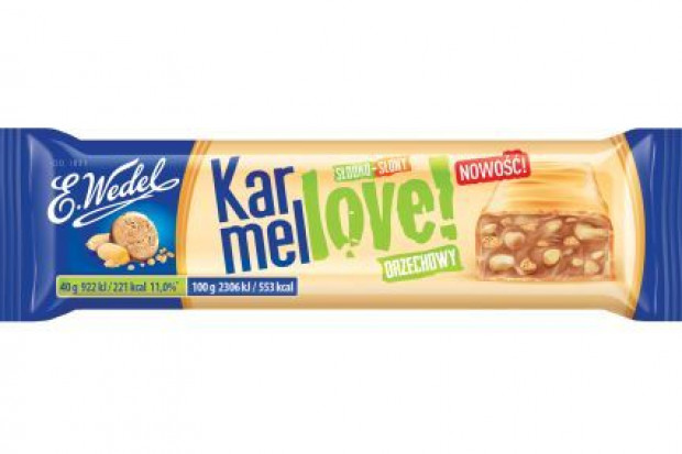 fot. Wedel Nowe batony Karmellove od E.Wedel