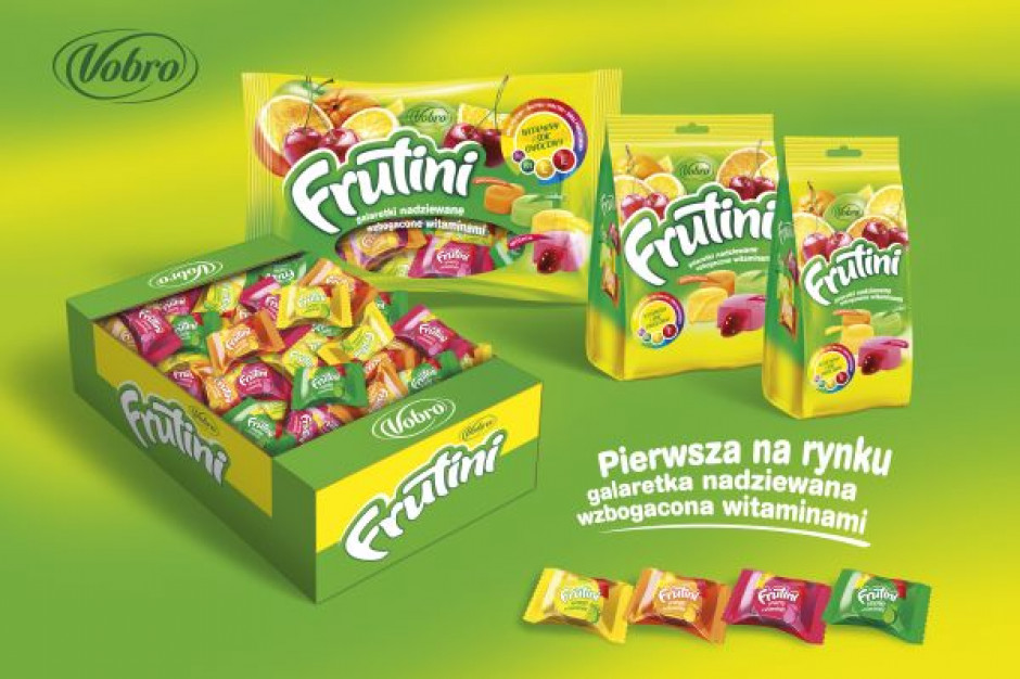 fot. ZPC Vobro Vobro wprowadza na rynek nowość - galaretki Frutini z witaminami