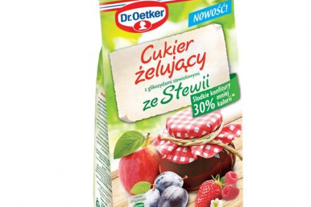 fot. materiały prasowe Cukier żelujący ze słodzikiem na bazie stewii od Dr. Oetkera