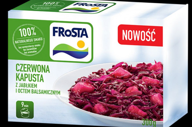 fot. materiały prasowe Czerwona kapusta z jabłkiem oraz octem balsamicznym od Frosty