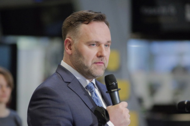 Minister Skarbu Dawid Jackiewicz, Fot.: PTWP, Piotr Waniorek Jackiewicz: Stworzenie holdingu rolno-spożywczego pozwoli zaoszczędzić miliony