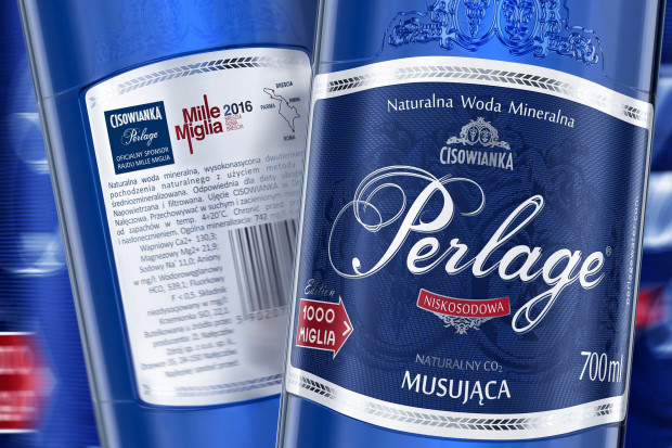fot. materiały prasowe Limitowana edycja Cisowianki Perlage na Mille Miglia