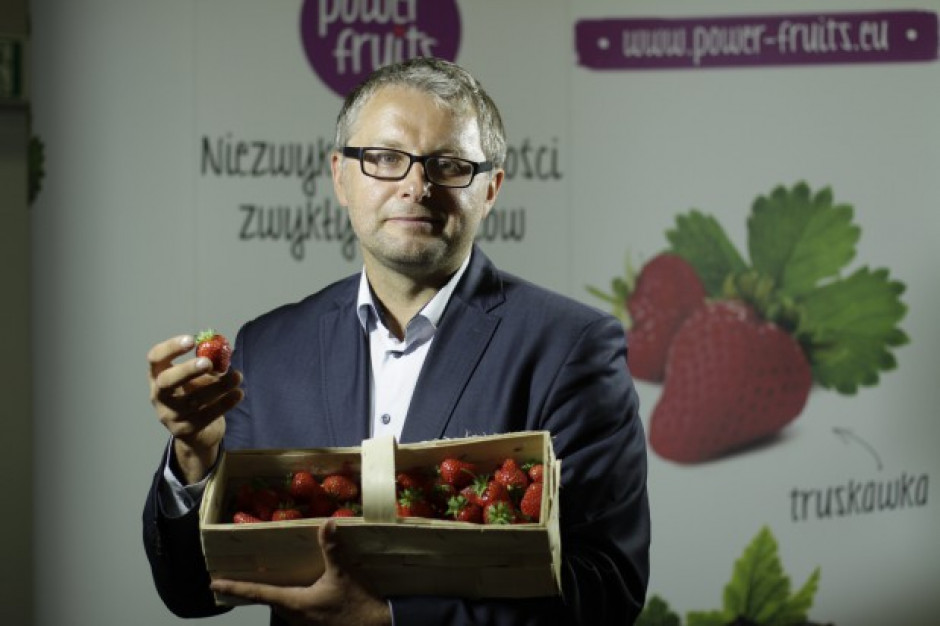 Janusz Andziak, prezes Stowarzyszenia Plantatorów Truskawek; fot. PTWP/Żelazna Studio Plantacje truskawek są w słabej kondycji