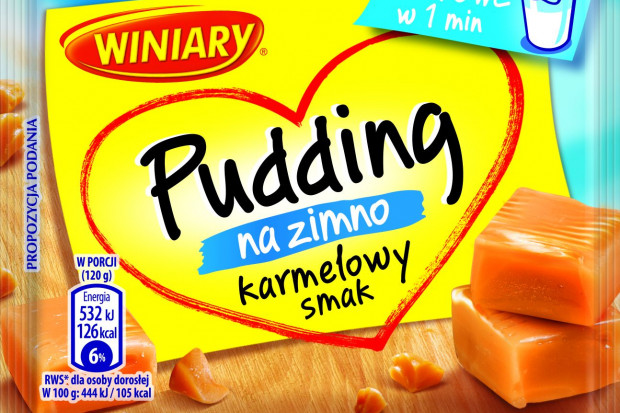 fot. materiały prasowe Winiary Winiary z nowym puddingiem na zimno o smaku karmelowym