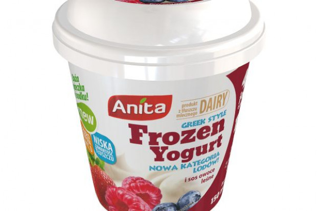 Lody na bazie jogurtu fot. Anita Firma Anita wchodzi w sezon letni z nową kategorią lodów