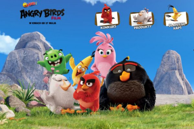 fot. hapsnij.pl Angry Birds głównymi bohaterami kampanii Grupy Otmuchów