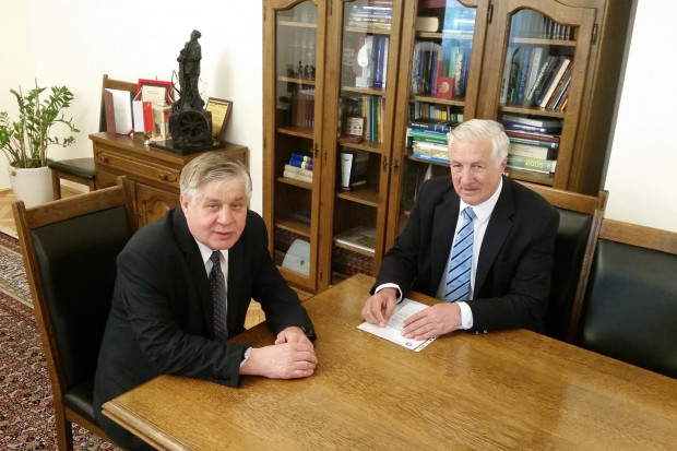 fot. KZSM Minister rolnictwa spotkał się z prezesem KZSM