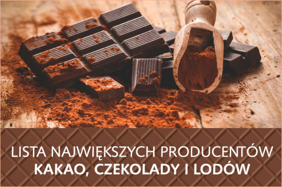 Lista największych producentów kakao, czekolady i lodów - edycja 2016