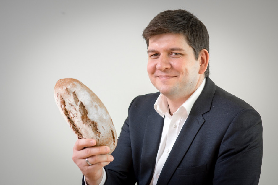 Michał Zajezierski, wiceprezes zarządu Nowel Piekarnia Nowakowski, fot. Piotr Waniorek/Żelazna Studio. W Polsce brakuje kampanii promujących spożycie pieczywa