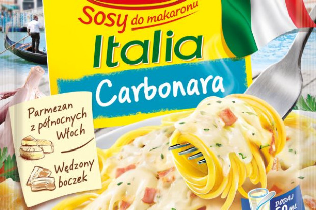 fot. Winiary Nowość - Sos Carbonara Italia WINIARY