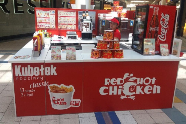 fot. Red Hot Chicken W centrach handlowych startuje sieć wysp gastronomicznych