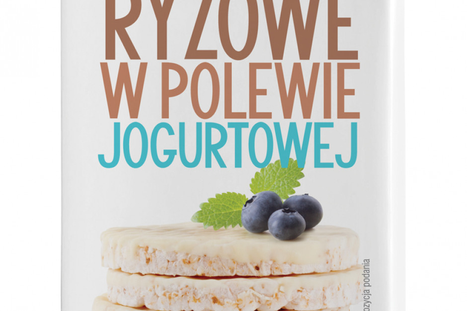 fot. mat. pras. Kupiec wprowadza wafle ryżowe w polewie jogurtowej