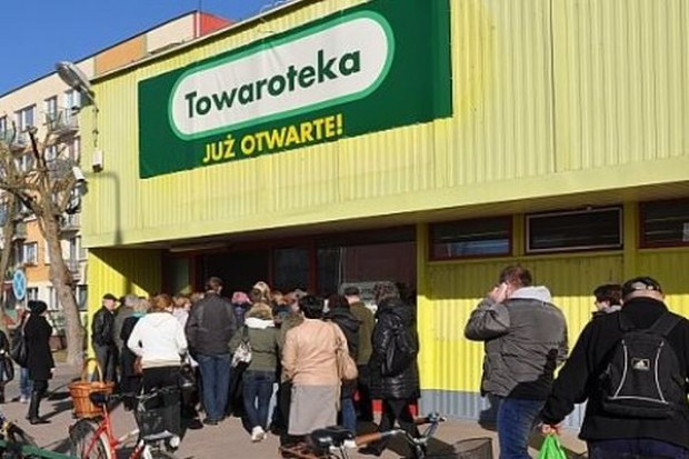 fot. za dlahandlu.pl Jeronimo Martins Polska zamyka sklep sieci Towaroteka