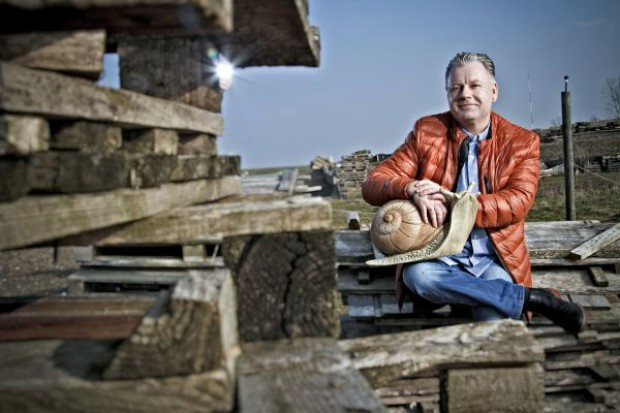 Grzegorz Skalmowski, właściciel Snails Garden (fot. zelaznastudio.pl) Polskie ślimaki podbijają Europę. Wrócą na rodzime stoły?