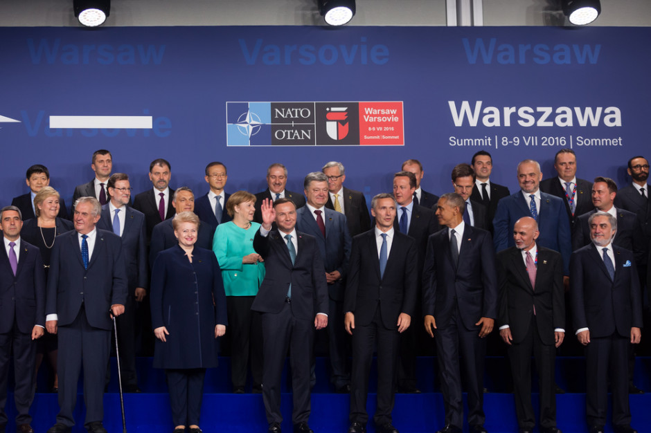 Promocja żywności na szczycie NATO w Warszawie: czekoladki, miody i...gruzińskie wino