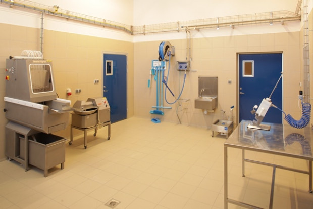 Część technologiczna ośrodka obejmuje m.in. pracownię mleczarską, browarniczą i mięsną. fot. mat. pras. W województwie lubuskim działa Ośrodek Innowacji i Wdrożeń Agrotechnicznych