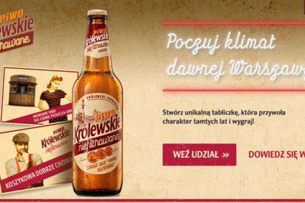 fot. materiały prasowe Królewskie wskrzesza klimat dawnej Warszawy w konkursie dedykowanym nowej submarce