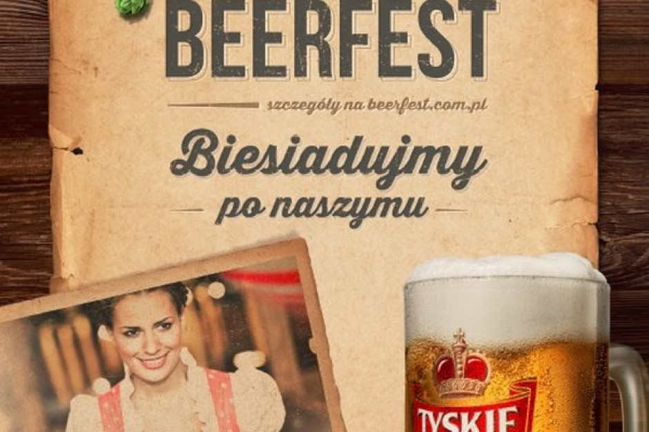 fot. Kompania Piwowarska Tyskie po raz 16. organizatorem Beerfest; do zdobycie kufle kolekcjonerskie