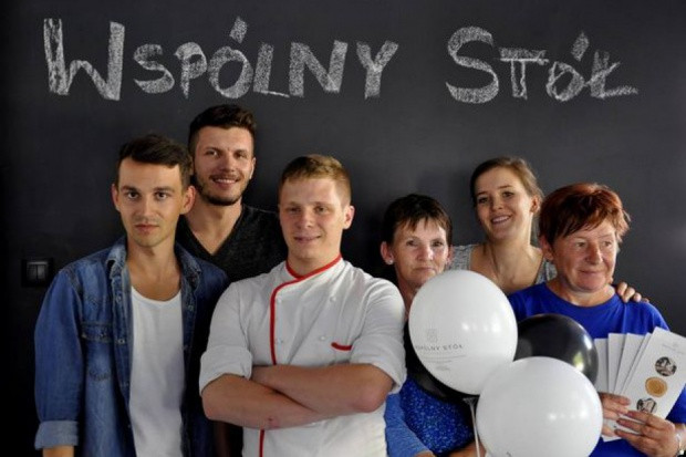 Restauracja "Wspólny stół" to pomysł Fundacji Pomocy Wzajemnej Barka. (fot. mat. pras.) Restauracja
