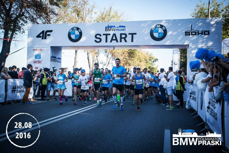 fot. materiały prasowe Cisowianka partnerem BMW Półmaratonu Praskiego