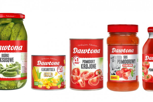 Nowe opakowania produktów Dawtona Dawtona przeprowadziła redesign opakowań