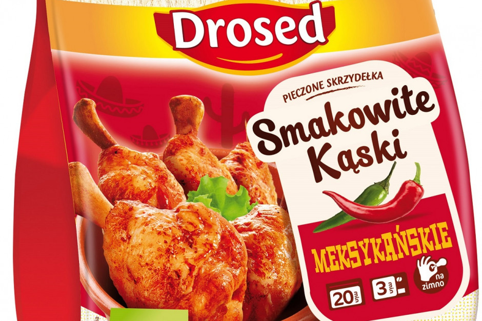 fot. materiały prasowe Drosed Nowa przekąska od Drosedu - pieczone skrzydełka kurczaka
