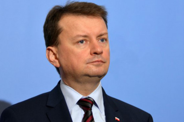 Mariusz Błaszczak, szef MSWiA. fot. mswia.gov.pl Błaszczak: zawieszenie MRG udaremnia rosyjskie prowokacje