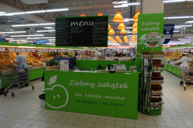 fot. mat. pras. Sieć E.Leclerc zaserwuje koktajle i smoothies