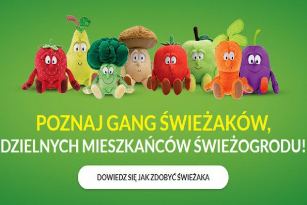 fot./gangswiezakow.biedronka.pl Biedronka z podobną akcją lojalnościową co Lidl. Prawnicy Lidla przyjrzą się sprawie
