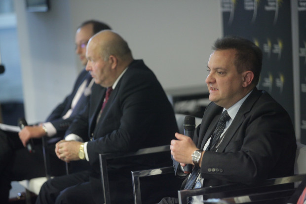 Piotr Soroczyński, główny ekonomista KUKE S.A., fot. PTWP. WKG 2016: Ekspansja zagraniczna przestała być dostępna tylko dla dużych graczy