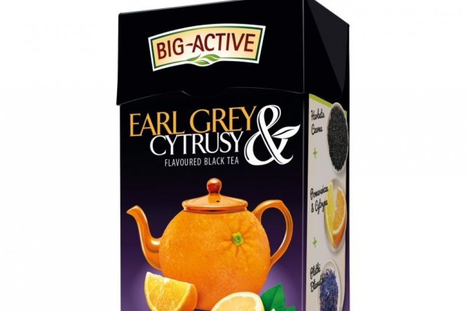 fot. materiały prasowe Big-Active promuje linię czarnych aromatyzowanych herbat