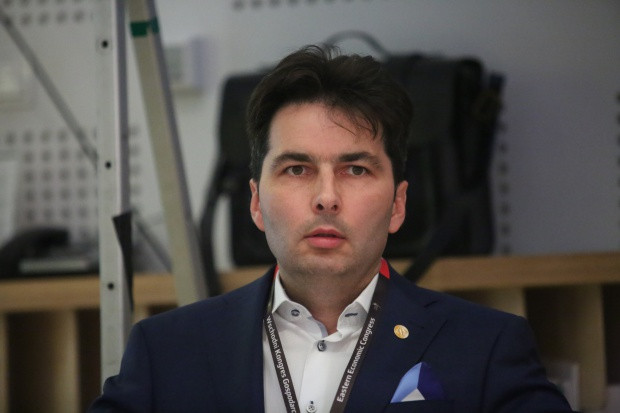 Arkadiusz Jaworowski, dyrektor firmy Suempol Sp. z o.o., fot. PTWP Dyrektor Suempolu: 2016 rok trudny ze względu na sytuację na rynku łososia (wideo)