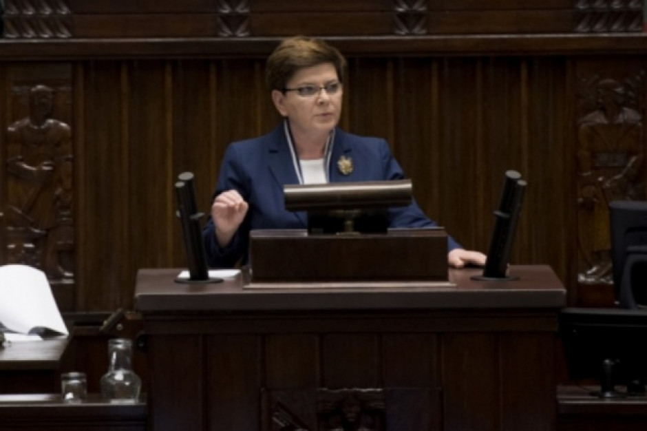 Beata Szydło, fot.premier.gov.pl Szydło: Spowolnienie w gospodarce to sytuacja przejściowa