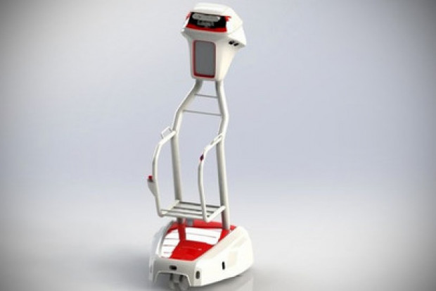 fot. Auchan Auchan testuje robota do noszenia zakupów