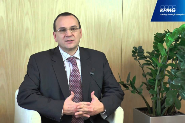 Wojciech Stopka, partner w dziale audytu w KPMG w Polsce, fot. youtube Rosnące koszty pracy największym wyzwaniem dla polskich firm rodzinnych
