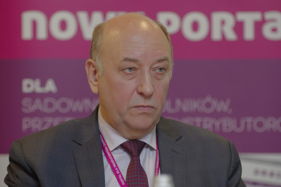 Adam Benedykt Jeznach, członek Stowarzyszenia Polskich Dystrybutorów Owoców i Warzyw Unia Owocowa/ fot. Żelazna studio Rosja ruszyła z własną produkcją owoców. Skala jest ogromna! (wideo)