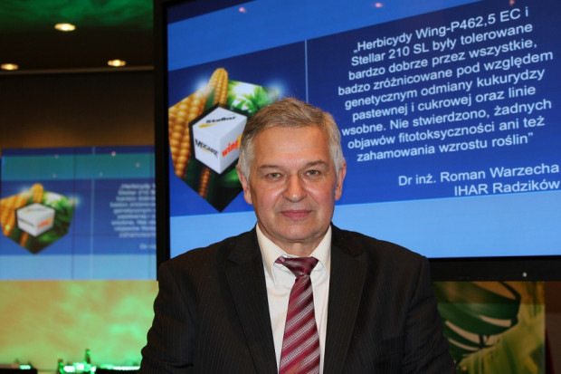 Dr inż. Roman Warzecha, członek rady Polskiego Związku Producentów Kukurydzy, fot. Farmer.pl Producenci kukurydzy chcą obalić mit diety bezglutenowej