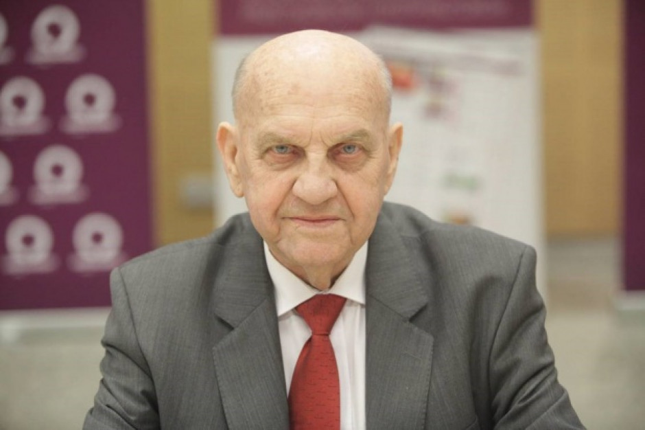 prof. Eberhard Makosz, prezes Towarzystwa Rozwoju Sadów Karłowych/ fot. Żelazna studio Prof. Makosz: Polski sadownik produkuje najtańsze jabłka na świecie