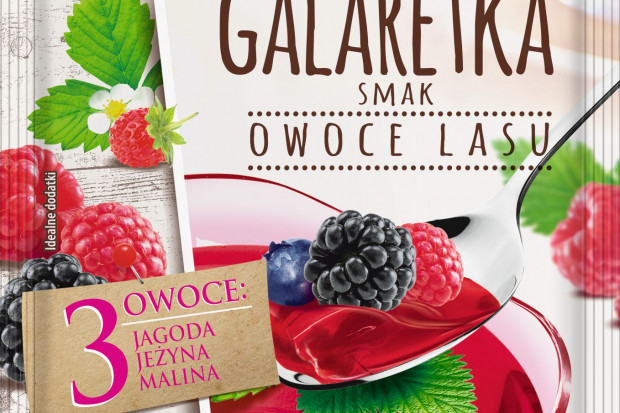fot. materiały prasowe Leśne i egzotyczne owoce w nowych Galaretkach Delecta