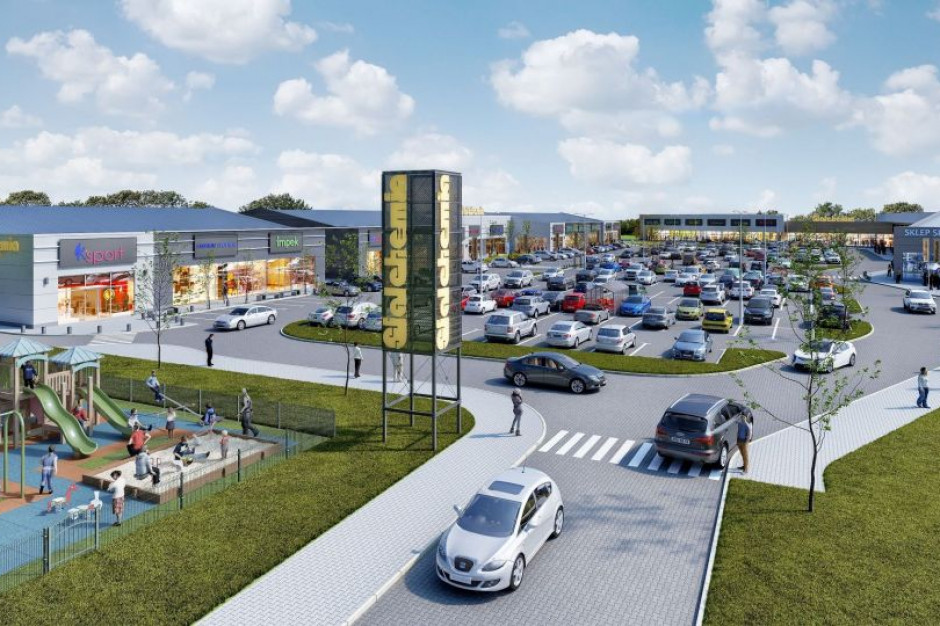 Park handlowy Stalchemia w Siedlcach - wizualizacja. Materiały prasowe Park handlowy Stalchemia zostanie skomercializowany przez Savills
