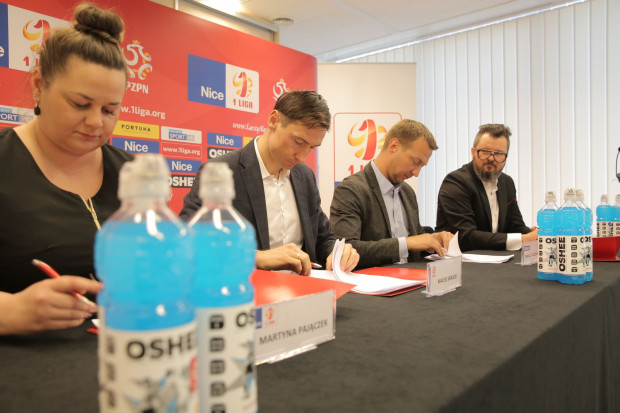 fot. mat. pras. Oshee sponsorem rozgrywek Nice 1 Ligi