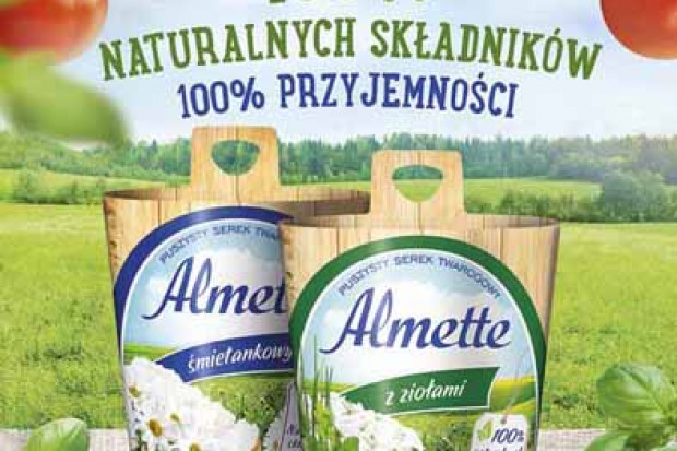 fot. materiały prasowe Nowa kampania reklamowa Almette w toku